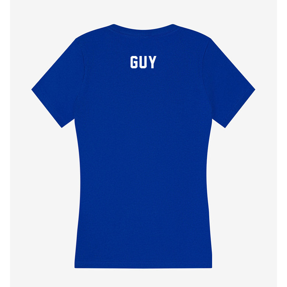 Memphis - NCAA Men's Cross Country : Kenny Guy - Women's V-Neck T-Shirt-1
