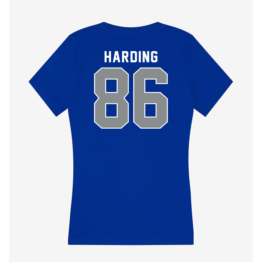 Memphis - NCAA Football : Jonathan Harding - Women's V-Neck T-Shirt-1