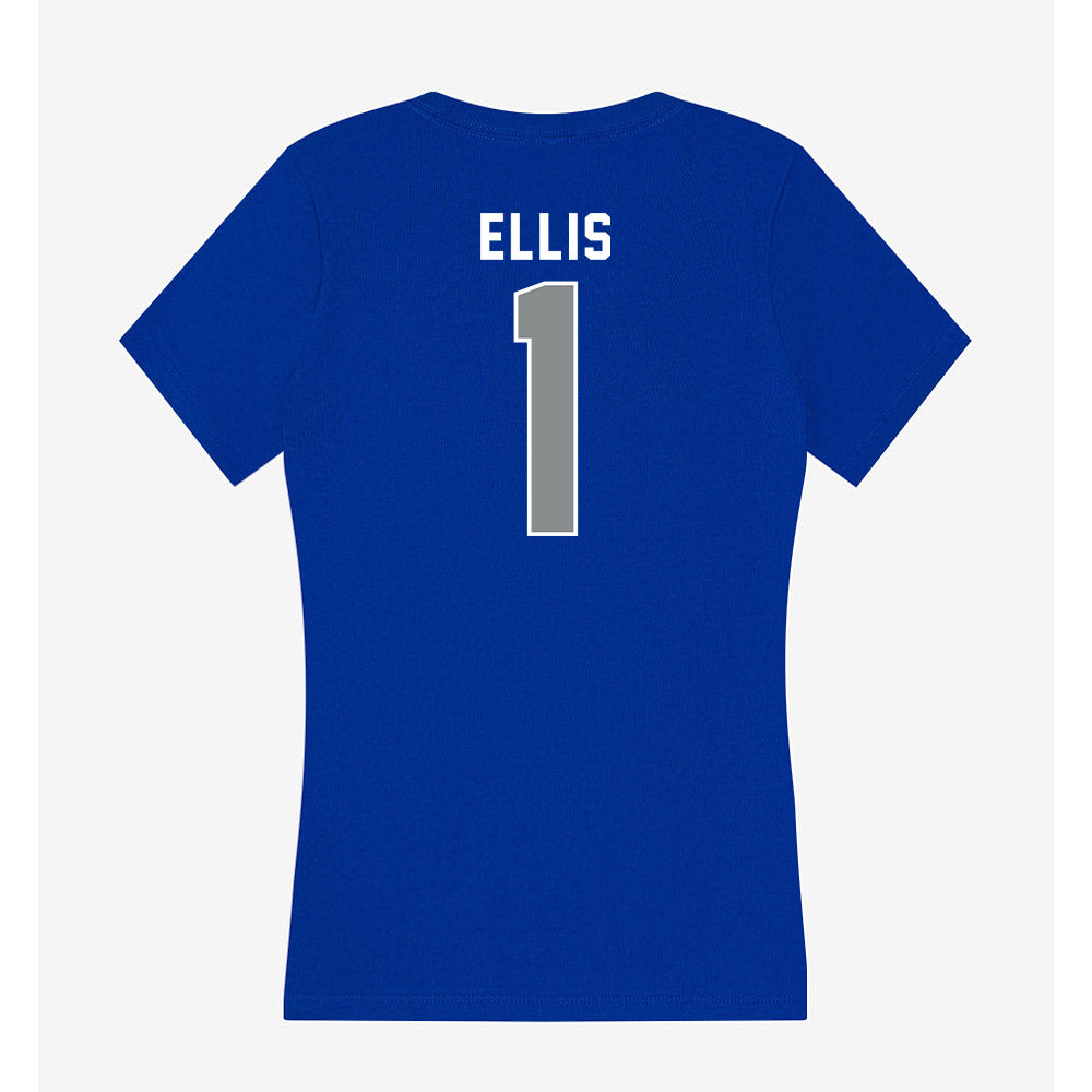 Memphis - NCAA Football : Ellis Ellis - Women's V-Neck T-Shirt-1