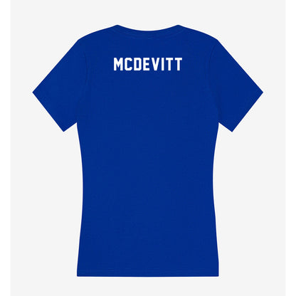 Memphis - NCAA Women's Track & Field : Reese McDevitt - Women's V-Neck T-Shirt-1