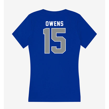 Memphis - NCAA Football : Gavin Owens - Women's V-Neck T-Shirt-1