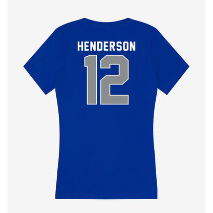 Memphis - NCAA Women's Volleyball : Janyah Henderson - Women's V-Neck T-Shirt-1