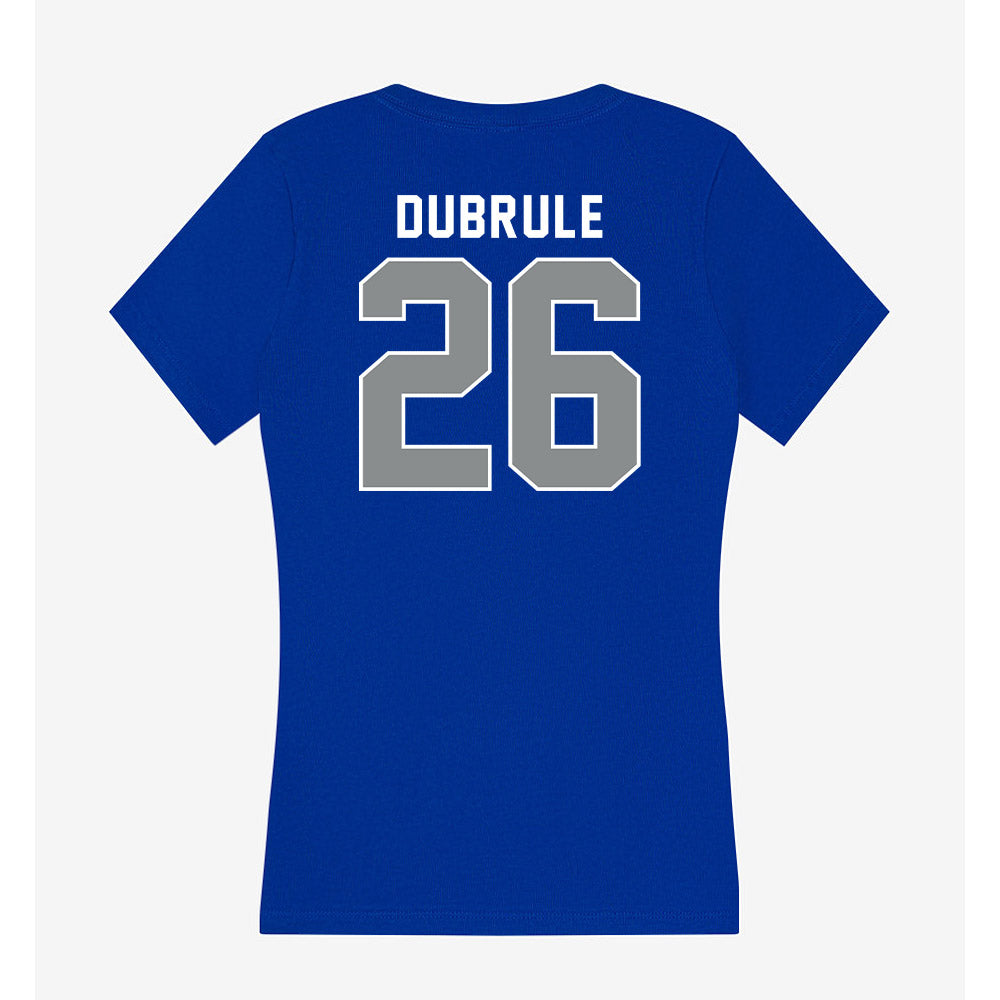 Memphis - NCAA Women's Soccer : Maisen Dubrule - Women's V-Neck T-Shirt-1