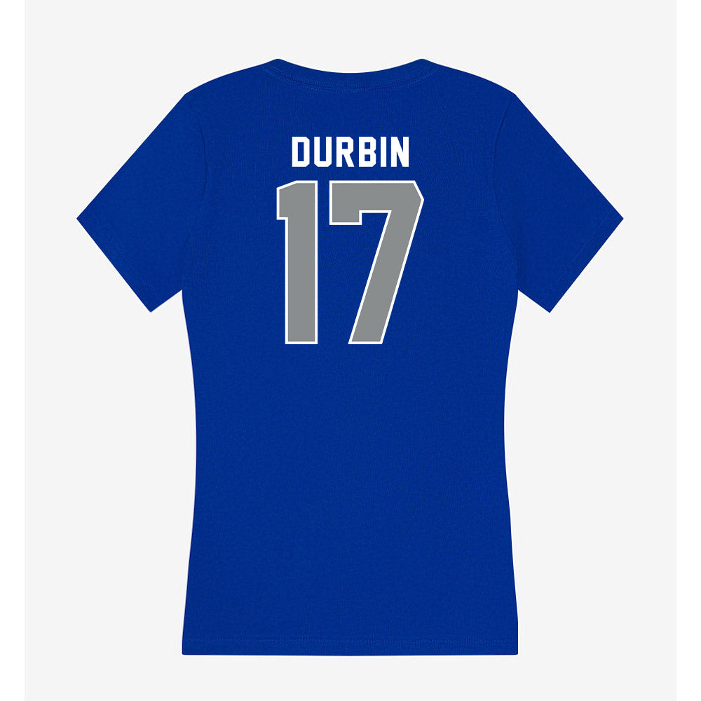 Memphis - NCAA Softball : Shelby Durbin - Women's V-Neck T-Shirt-1