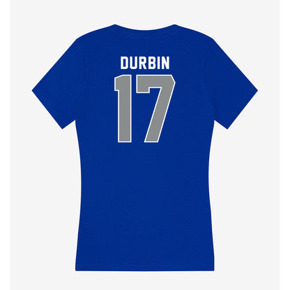Memphis - NCAA Softball : Shelby Durbin - Women's V-Neck T-Shirt-1