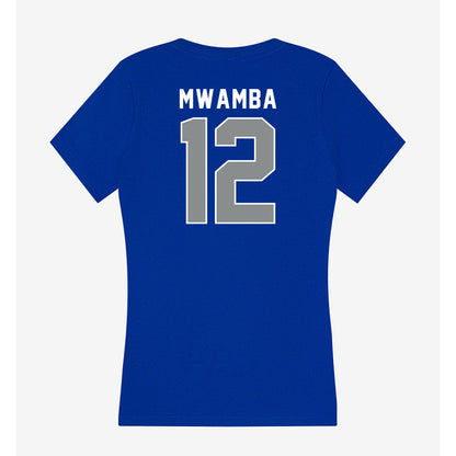 Memphis - NCAA Football : Beni Mwamba - Women's V-Neck T-Shirt-1