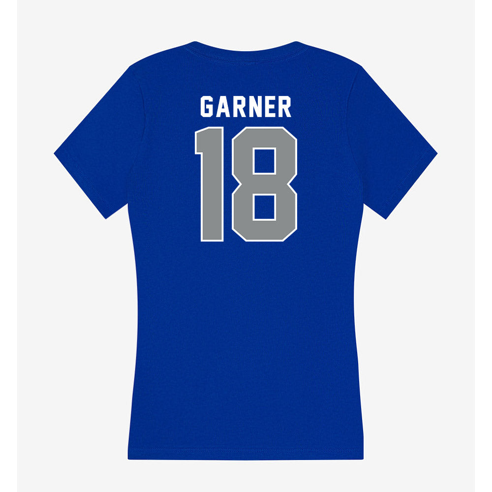 Memphis - NCAA Baseball : Seth Garner - Women's V-Neck T-Shirt-1