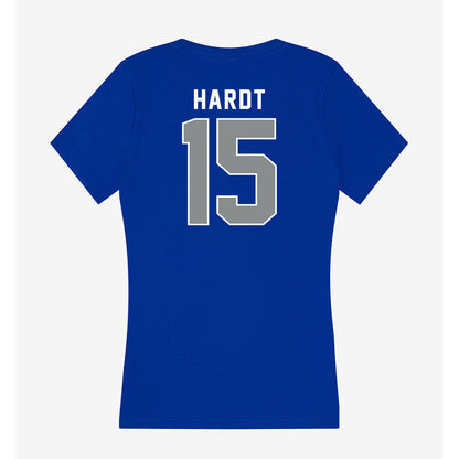 Memphis - NCAA Women's Volleyball : Amanda Hardt - Women's V-Neck T-Shirt-1
