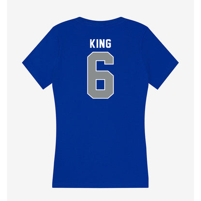 Memphis - NCAA Football : Dylan King - Women's V-Neck T-Shirt-1
