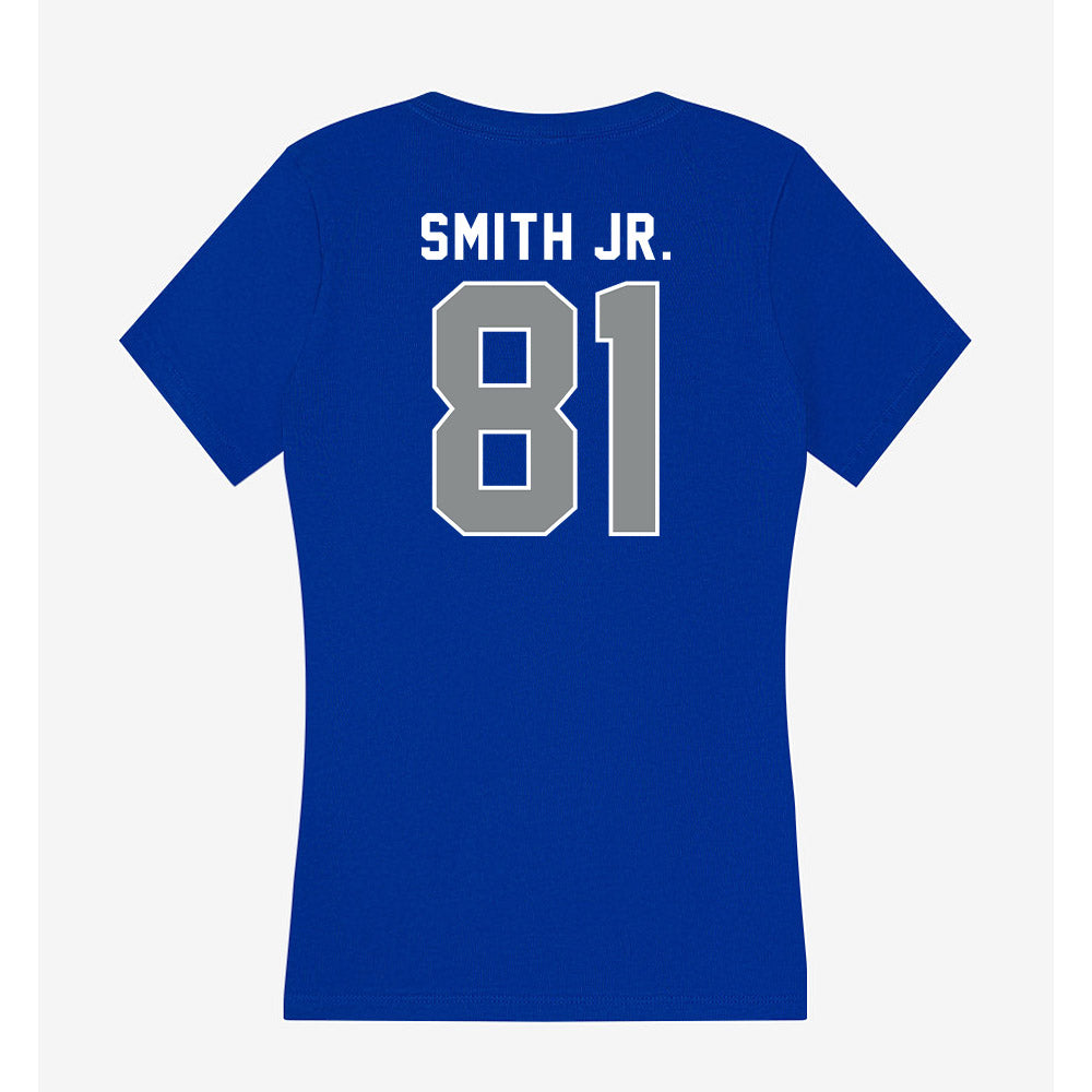 Memphis - NCAA Football : Marshall Smith Jr. - Women's V-Neck T-Shirt-1
