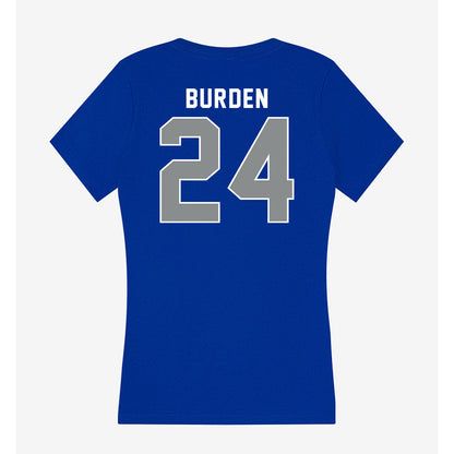 Memphis - NCAA Football : Nick Burden - Women's V-Neck T-Shirt-1
