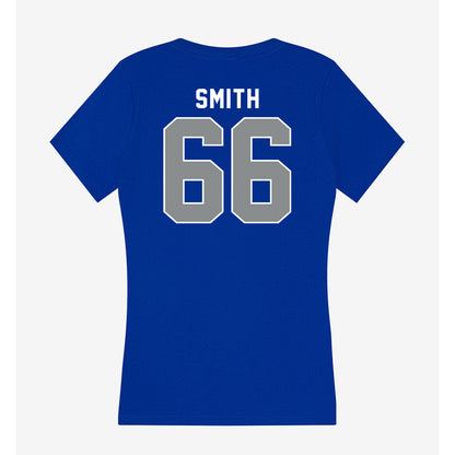 Memphis - NCAA Football : Carde Smith - Women's V-Neck T-Shirt-1