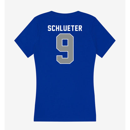 Memphis - NCAA Women's Volleyball : Abigail Schlueter - Women's V-Neck T-Shirt-1