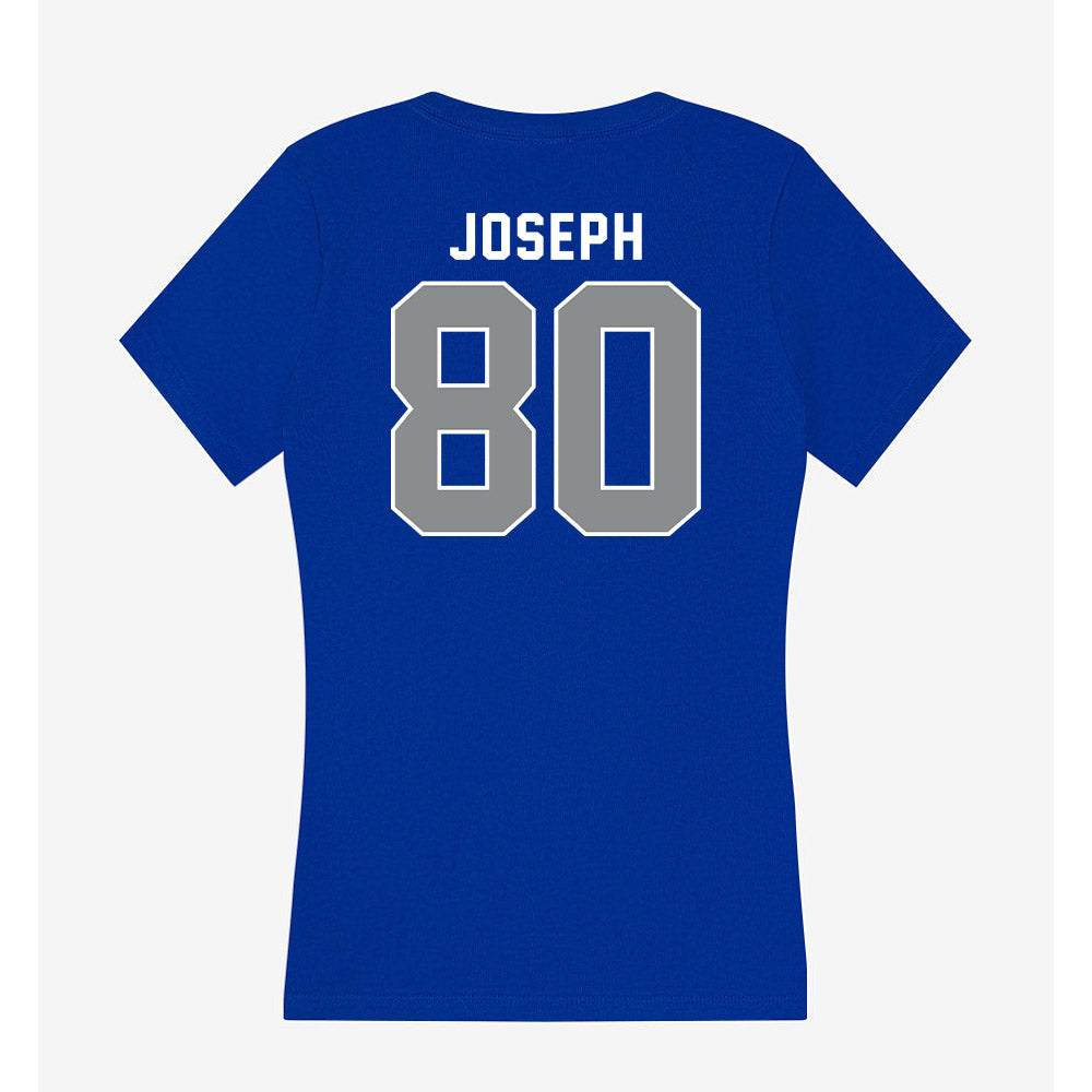 Memphis - NCAA Football : Josphau Joseph - Women's V-Neck T-Shirt-1