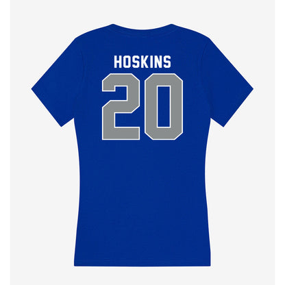 Memphis - NCAA Women's Volleyball : Zaniah Hoskins - Women's V-Neck T-Shirt-1