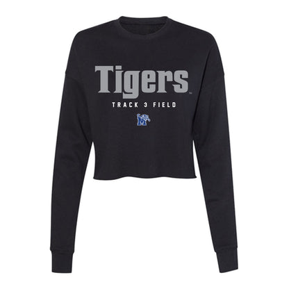 Memphis - NCAA Women's Track & Field : Reese McDevitt - Women's Cropped Crew Fleece-0