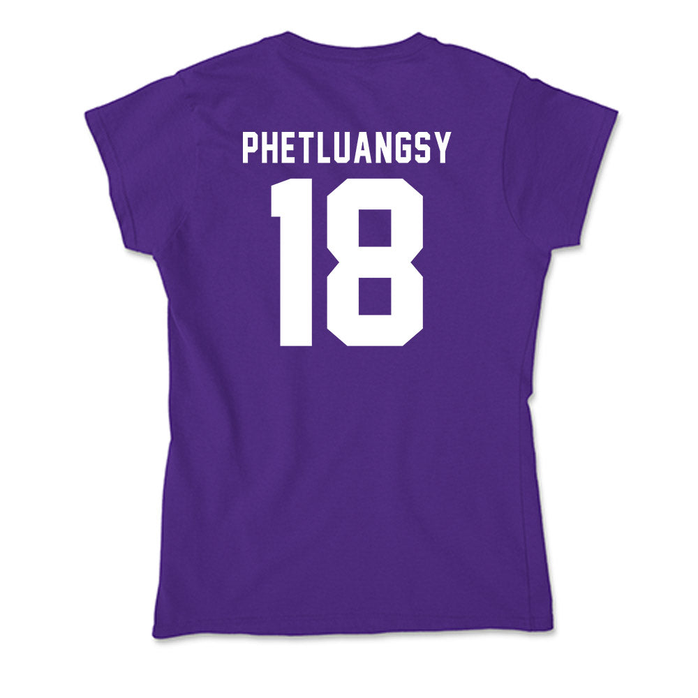 Tarleton State - NCAA Baseball : Tai Phetluangsy - Soft Style Women’s T-Shirt-1