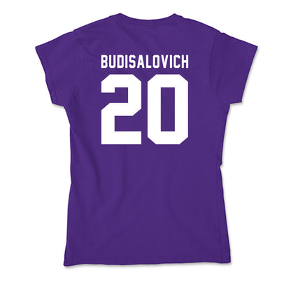 Tarleton State - NCAA Softball : Alyssa Budisalovich - Soft Style Women’s T-Shirt-1