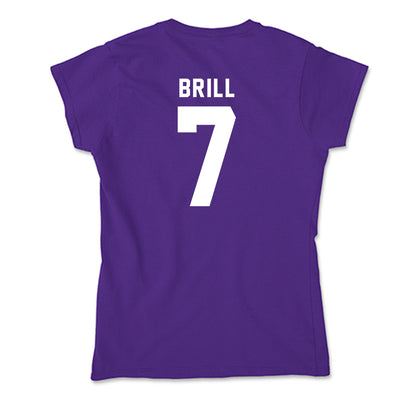 Tarleton State - NCAA Women's Basketball : Jailynn Brill - Soft Style Women’s T-Shirt-1