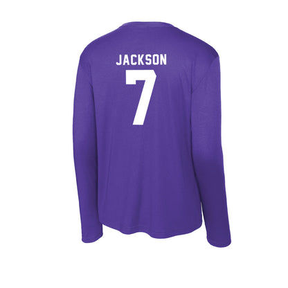 Tarleton State - NCAA Football : Jaylen Jackson - Activewear Long Sleeve T-Shirt-1