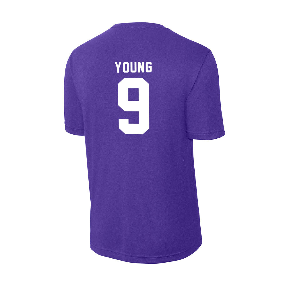 Tarleton State - NCAA Football : Tiar Young - Activewear T-Shirt-1