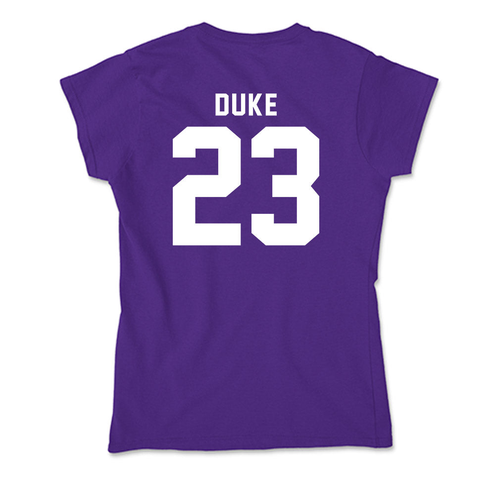 Tarleton State - NCAA Softball : Jaelynn Duke - Soft Style Women’s T-Shirt-1