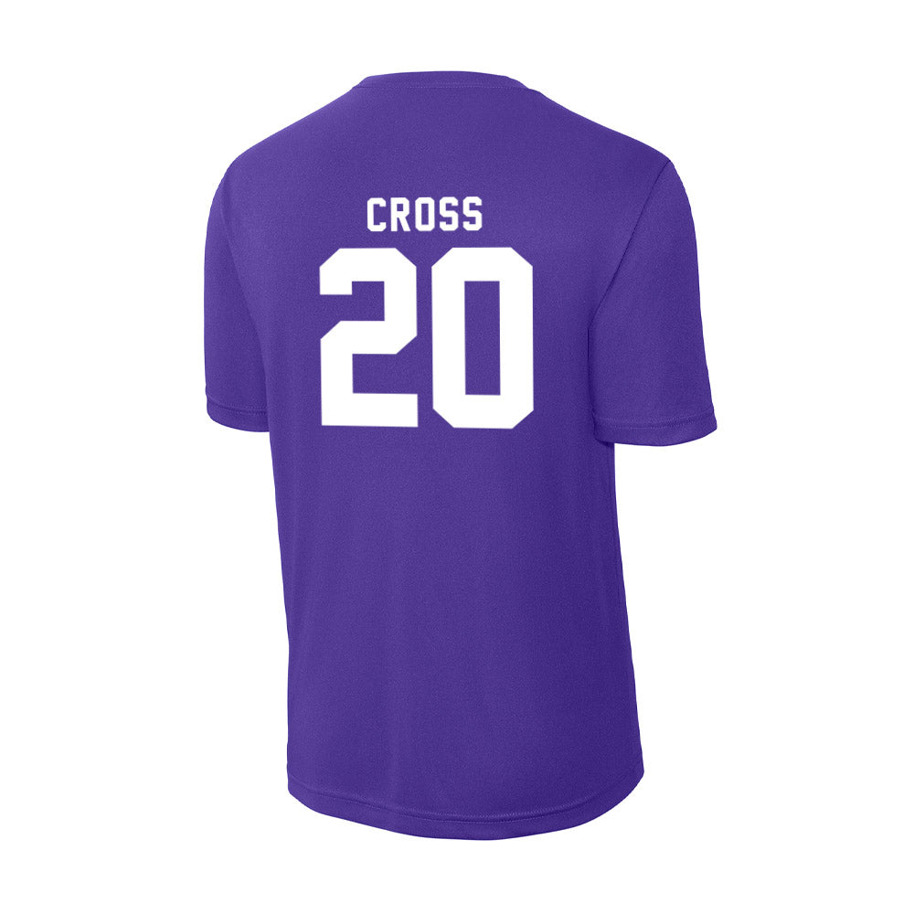 Tarleton State - NCAA Beach Volleyball : Quinn Cross - Activewear T-Shirt-1