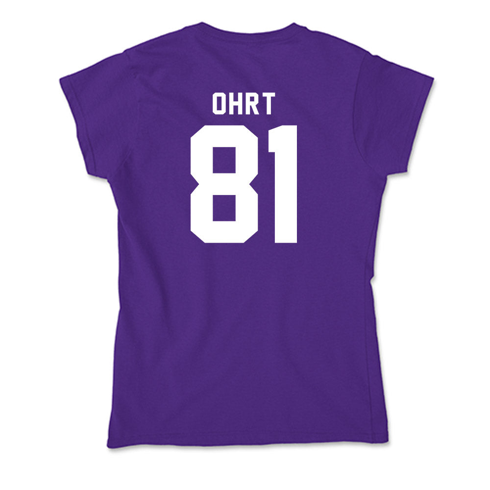 Tarleton State - NCAA Football : Fischer Ohrt - Soft Style Women’s T-Shirt-1