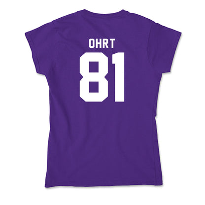 Tarleton State - NCAA Football : Fischer Ohrt - Soft Style Women’s T-Shirt-1