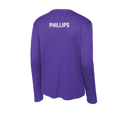 Tarleton State - NCAA Women's Track & Field : Jayana Phillips - Activewear Long Sleeve T-Shirt-1