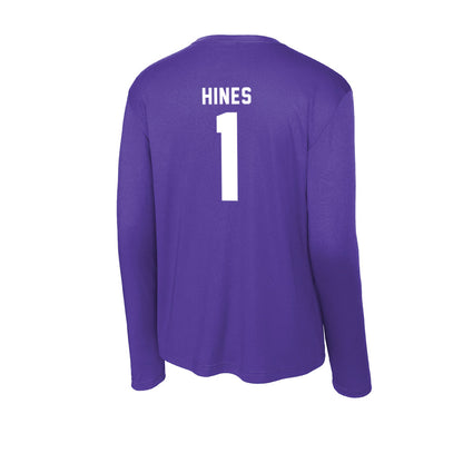 Tarleton State - NCAA Football : Tylan Hines - Activewear Long Sleeve T-Shirt-1