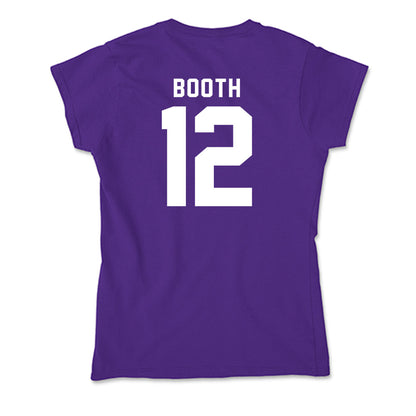 Tarleton State - NCAA Women's Basketball : Grace Booth - Soft Style Women’s T-Shirt-1