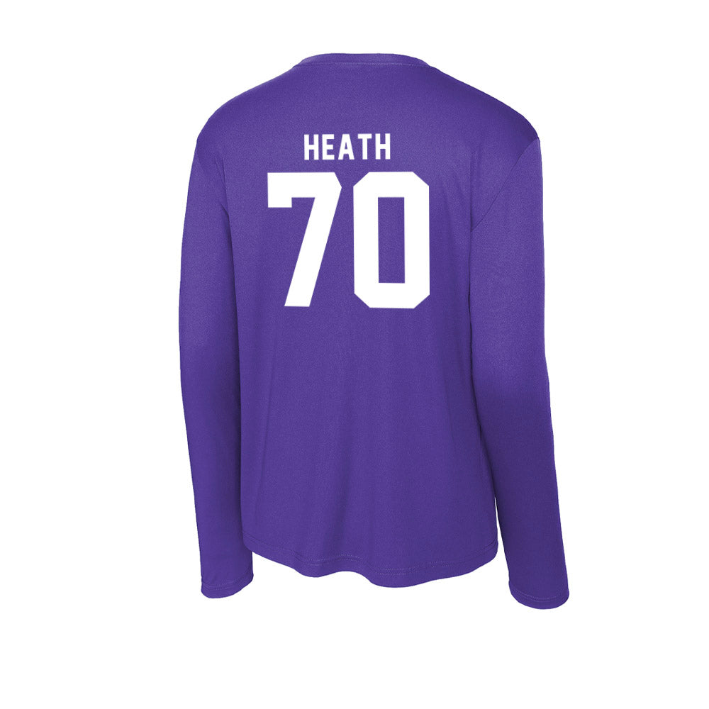 Tarleton State - NCAA Football : Antonio Heath - Activewear Long Sleeve T-Shirt-1