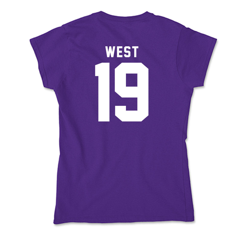 Tarleton State - NCAA Football : Trevon West - Soft Style Women’s T-Shirt-1