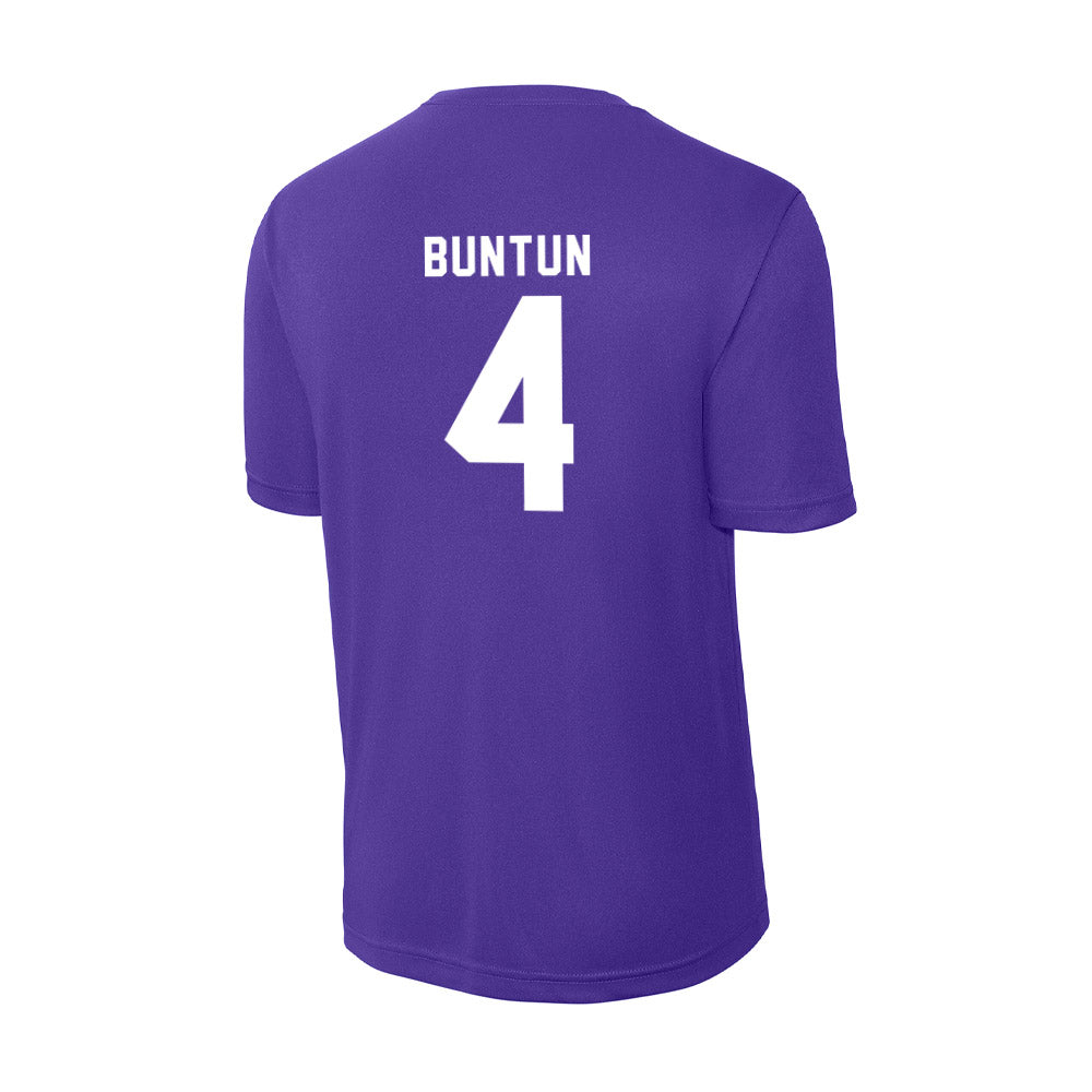 Tarleton State - NCAA Women's Basketball : Nyah Buntun - Activewear T-Shirt-1