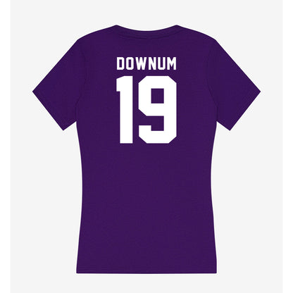 Tarleton State - NCAA Baseball : Ethan Downum - Women's V-Neck T-Shirt-1