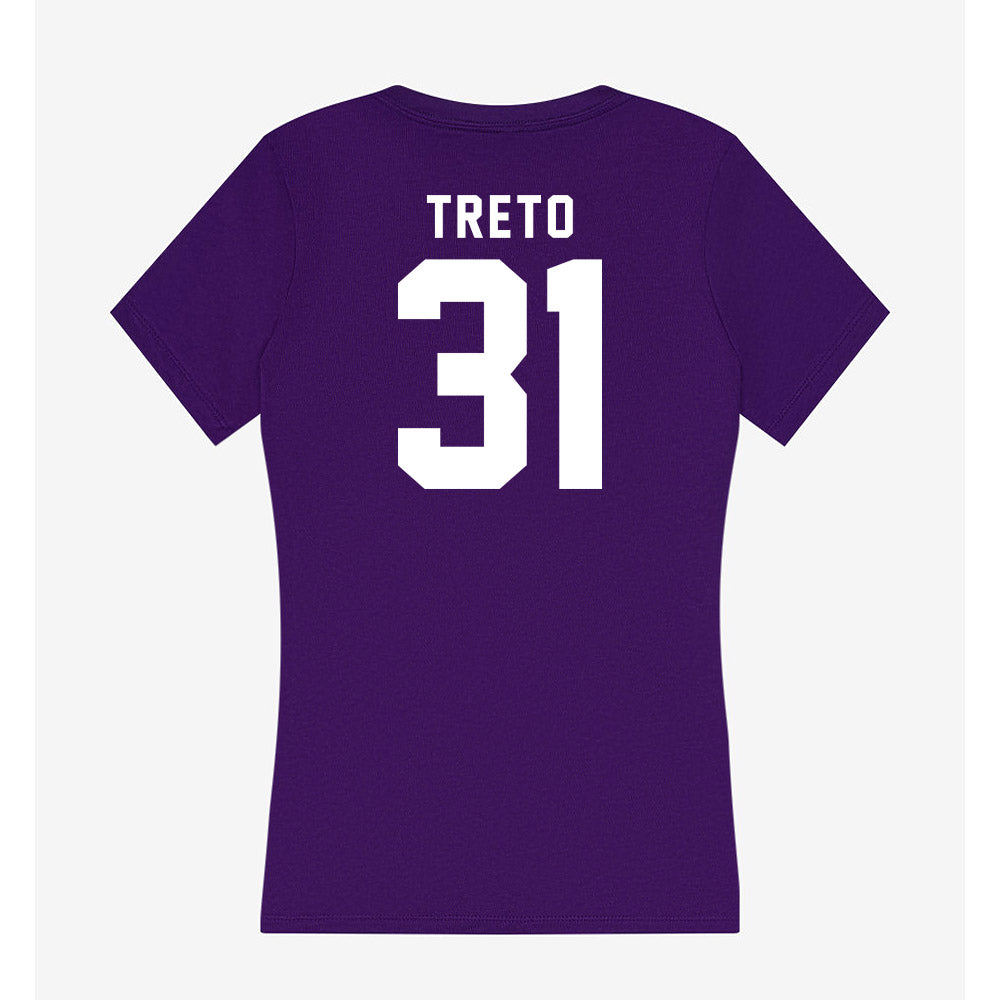 Tarleton State - NCAA Baseball : Anthony Treto - Women's V-Neck T-Shirt-1