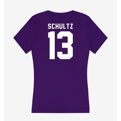 Tarleton State - NCAA Softball : Shelby Schultz - Women's V-Neck T-Shirt-1