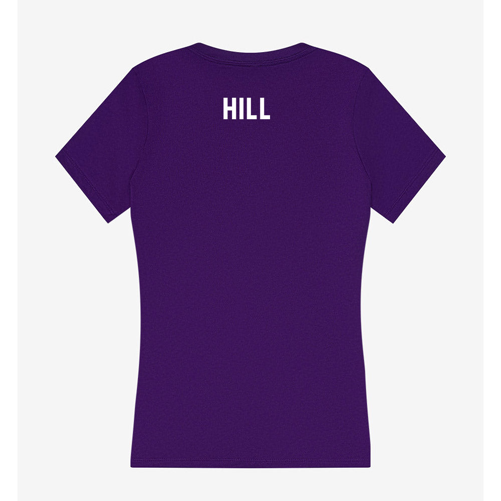 Tarleton State - NCAA Women's Track & Field : Mackenzie Hill - Women's V-Neck T-Shirt-1