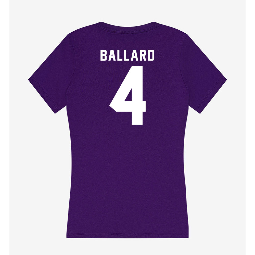Tarleton State - NCAA Women's Soccer : Zoe Ballard - Women's V-Neck T-Shirt-1