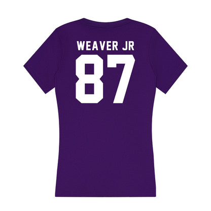Tarleton State - NCAA Football : Rodrick Weaver Jr - Women's V-Neck T-Shirt-1