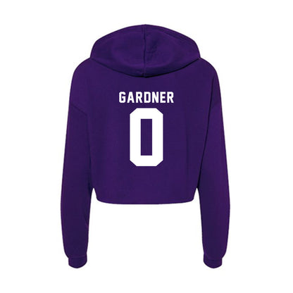 Tarleton State - NCAA Women's Soccer : Jaelyn Gardner - Women's Crop Fleece Hoodie-1