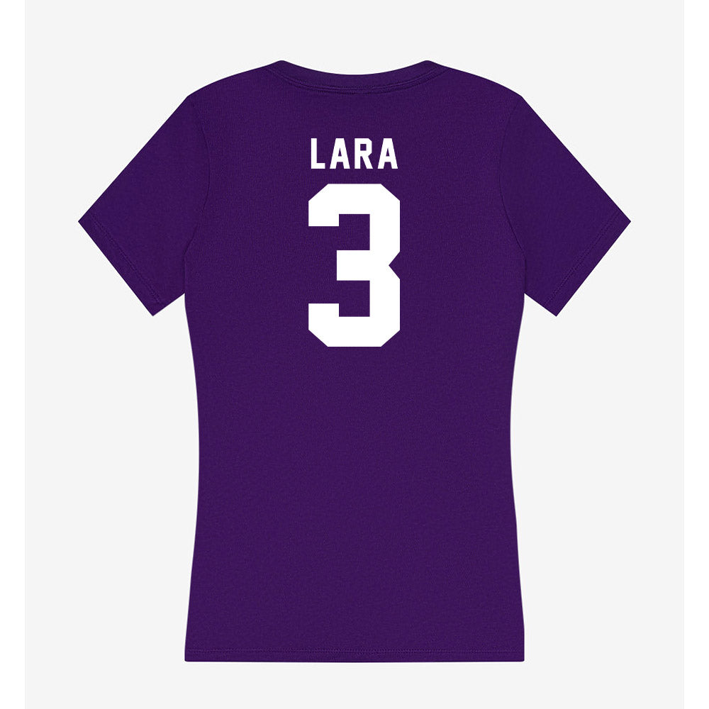 Tarleton State - NCAA Women's Volleyball : LaNeah Lara - Women's V-Neck T-Shirt-1
