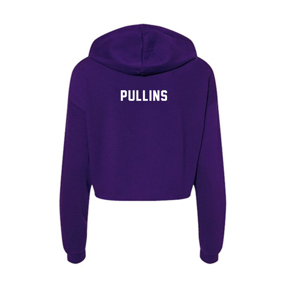 Tarleton State - NCAA Women's Track & Field : Jasmine Pullins - Women's Crop Fleece Hoodie-1