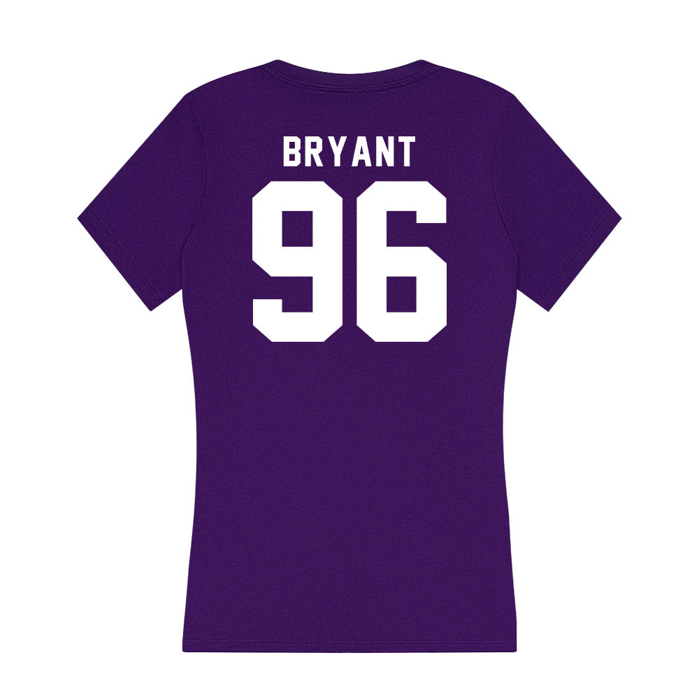 Tarleton State - NCAA Football : Deonte Bryant - Women's V-Neck T-Shirt-1