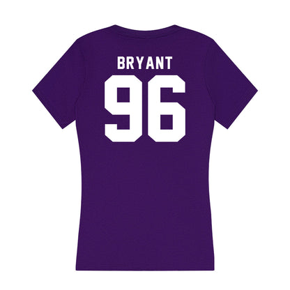 Tarleton State - NCAA Football : Deonte Bryant - Women's V-Neck T-Shirt-1