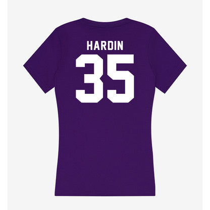 Tarleton State - NCAA Baseball : Andrew Hardin - Women's V-Neck T-Shirt-1