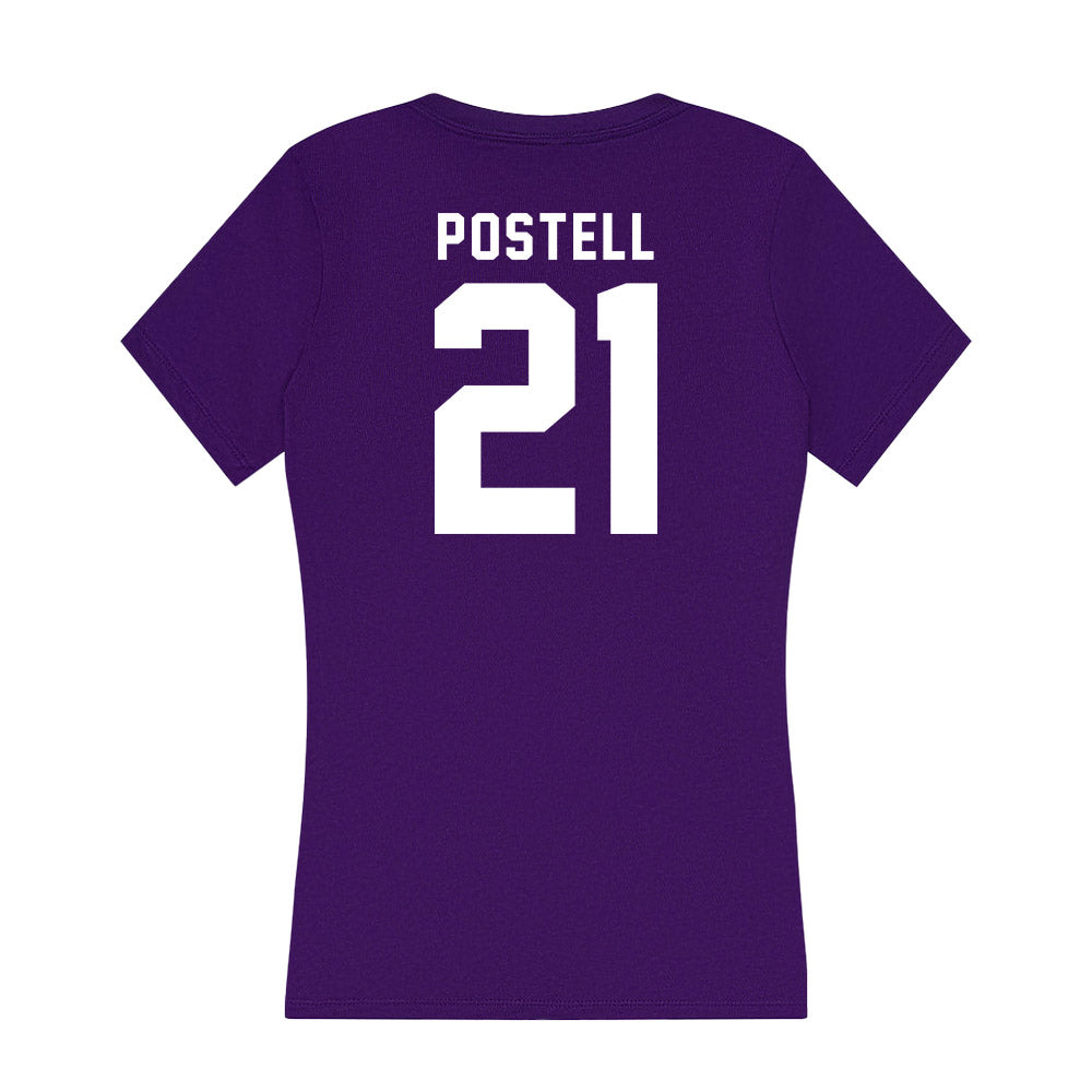 Tarleton State - NCAA Football : Jeremiah Postell - Women's V-Neck T-Shirt-1