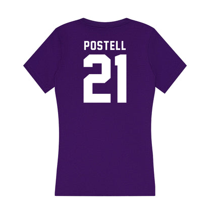 Tarleton State - NCAA Football : Jeremiah Postell - Women's V-Neck T-Shirt-1