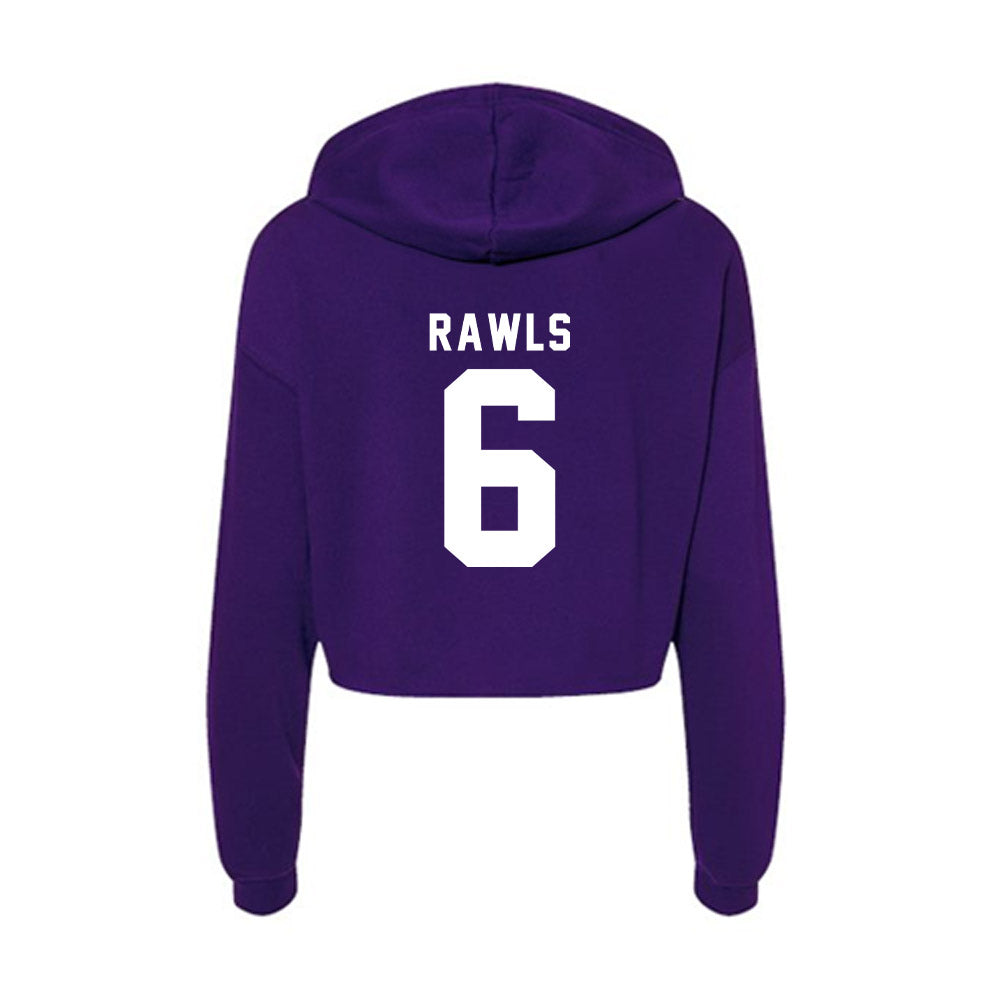 Tarleton State - NCAA Football : Ty Rawls - Women's Crop Fleece Hoodie-1